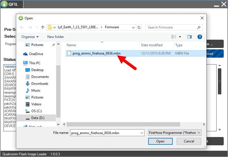 How to use QFIL Tool for Windows - Qualcomm Flash Tool